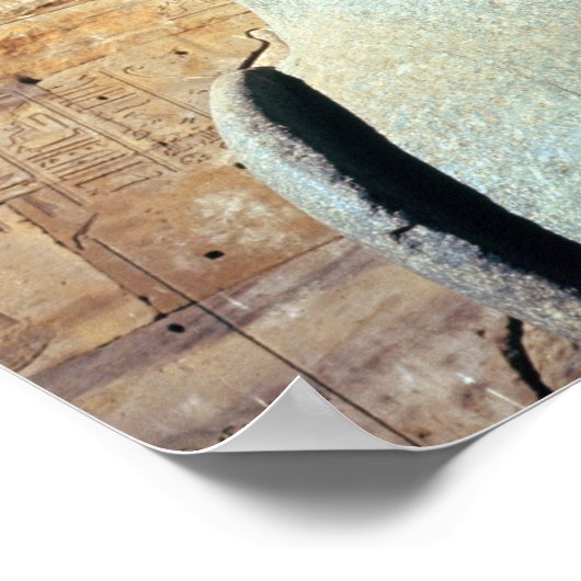 beeld van Horus Poster (Hoek)