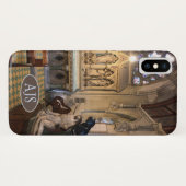 Beeld van Jezus in een stille kapel. Case-Mate iPhone Case (Achterkant (horizontaal))