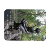 Beeld van jonge George Washington Carver Magneet (Horizontaal)