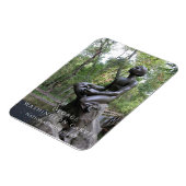 Beeld van jonge George Washington Carver Magneet (Linkerzijde)