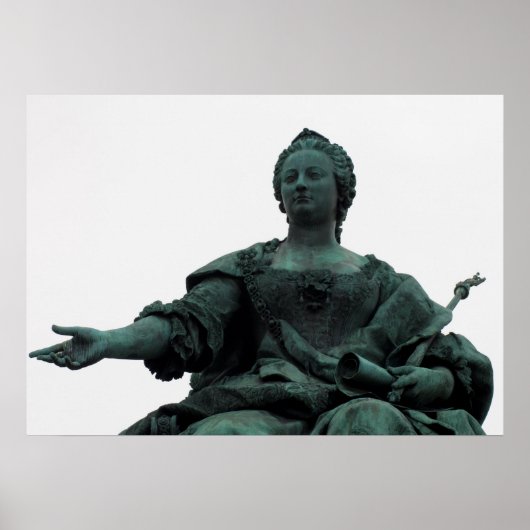 beeld van Maria Theresia Poster (Voorkant)
