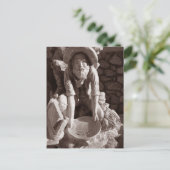 beeld van Miner, Ely, Highway 50 Briefkaart (Staand voorkant)