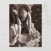 beeld van Miner, Ely, Highway 50 Briefkaart (Voorkant)