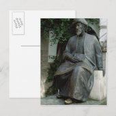 beeld van Moses Maimonides Briefkaart (Voorkant / Achterkant)
