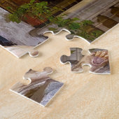 Beeld van Onze Lieve Vrouw . Legpuzzel (Zijkant)