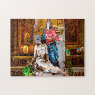 Beeld van Onze Lieve Vrouw . Legpuzzel