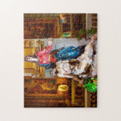 Beeld van Onze Lieve Vrouw . Legpuzzel (Verticaal)
