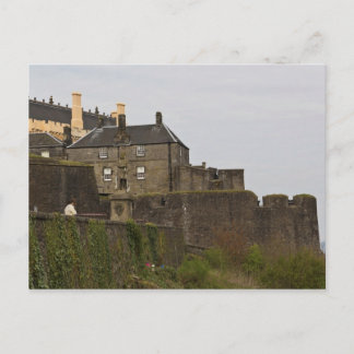 beeld van Robert de Bruce op Stirling Castle Briefkaart