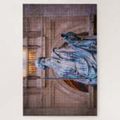 beeld van Saint Paul Rome. Jigzaag Puzzle Legpuzzel (Verticaal)
