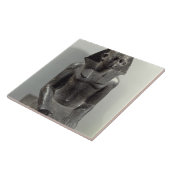 beeld van Sesostris III (1887-49 voor Christus) al Tegeltje (Zijkant)