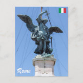 Beeld van Sint-Michaël - Castel Sant'Angelo top, R Briefkaart (Voorkant)