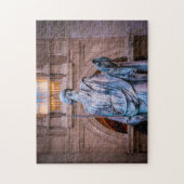 Beeld van Sint-Paulus Rome. Legpuzzel (Verticaal)