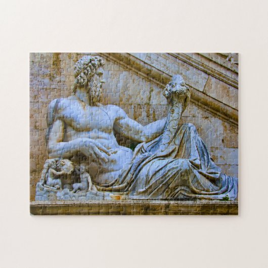 Beeld van Sint-Paulus Rome. Legpuzzel (Horizontaal)