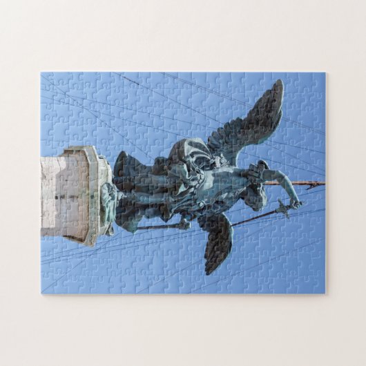 Beeld van St. Michael - Castel Sant'Angelo top, Ro Legpuzzel (Horizontaal)