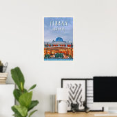 Beeld van Tirana, de levendige hoofdstad van Alban Poster (Thuiskantoor)