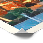 Beeld van Tirana, de levendige hoofdstad van Alban Poster (Hoek)