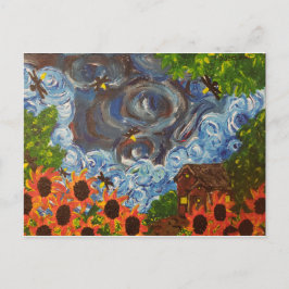 "Beeld van Van Gogh" — post-card art print Briefkaart