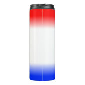 Beeld van vrijheid Rood Wit Blauwe Streep Thermosbeker (Achterkant)