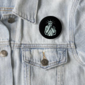 Beeld Van Vrijheid Treurig Amerika Ronde Button 5,7 Cm (In situ)