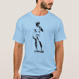Beeld: Zeg het F-woord — zwarte print T-shirt