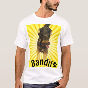 Beeldbaar huisdier Foto en Naam T-shirt
