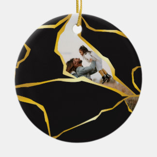 Beeldbaar Kintsugi-ontwerp Ornament
