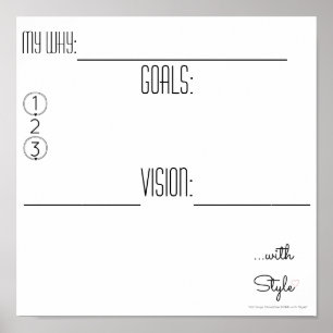 Beeldbord...met stijl poster