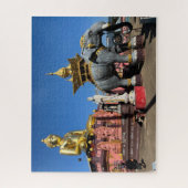 Beelden langs de Mekong rivier in Thailand Legpuzzel (Verticaal)