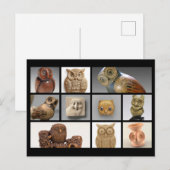 Beelden/sculpturen van de Museumuil Briefkaart (Voorkant / Achterkant)