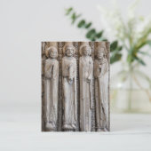 beelden van de gevel van Chartres Briefkaart (Staand voorkant)