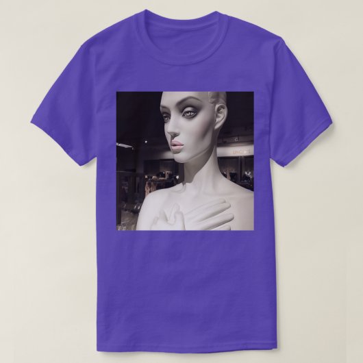 Beelden van de goden in de hal van Aphrodite T-shirt (Design voorkant)