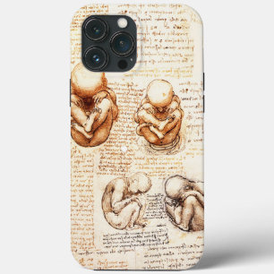 Beelden van een foetus in de baarmoeder, Verloskun iPhone 13 Pro Max Hoesje