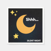 Beelden van Kerstmis - Stille Nacht Servet (Voorkant)