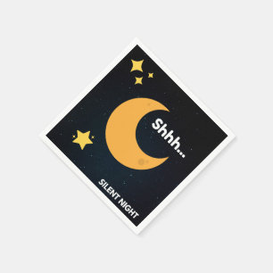 Beelden van Kerstmis - Stille Nacht Servet