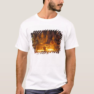 Beelden van Lamas in het Sara-klooster, Lhasa, T-shirt
