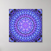 Beelden van Light Mandala Canvas Afdruk (Voorkant)