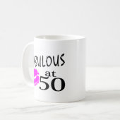 Beeldend bij 50 koffiemok (Voorkant links)