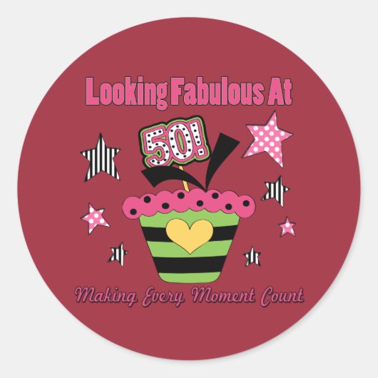 Beeldend op 50 ronde sticker (Voorkant)