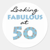 Beeldend op 50 ronde sticker (Voorkant)