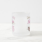 Beeldend op 85 matglas koffiemok (Center)