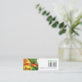 beeldende kunst | Olieverfschilder Mini Visitekaartje (Staand voorkant)