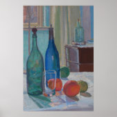  beeldende kunst stilleven schilderij flessen Frui Poster (Voorkant)