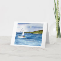 Beeldende kunst tijdens Full Moon Note Kaart