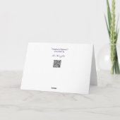 Beeldfiguren van de Bloemen voor Pasen Feestdagen Kaart (Achterkant)