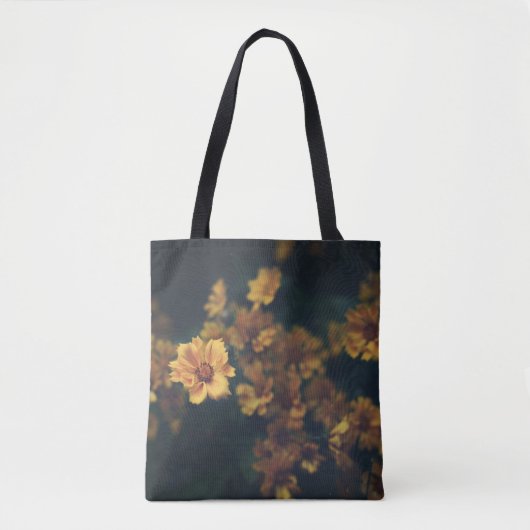 BEELDFOTOGRAFIE VAN GEEL TOTE BAG (Voorkant)