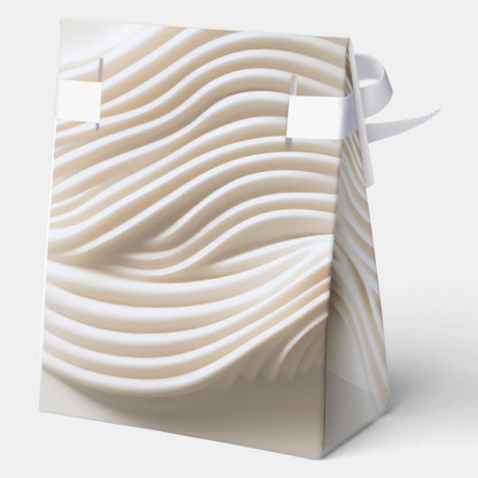 Beeldhouwd stromend marmer bedankdoosjes (Achterkant)