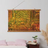 Beeldhouwde Herfst kalebassen en korenstelen Natuu Hangend Wandkleed (Slaapkamer)