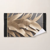 Beeldhouwde metalen bananenblad\badhanddoek set bad handdoek (Handdoek)