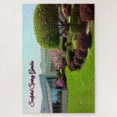 Beeldhouwde voorjaarstuin - rustige Ember Puzzles Legpuzzel (Verticaal)