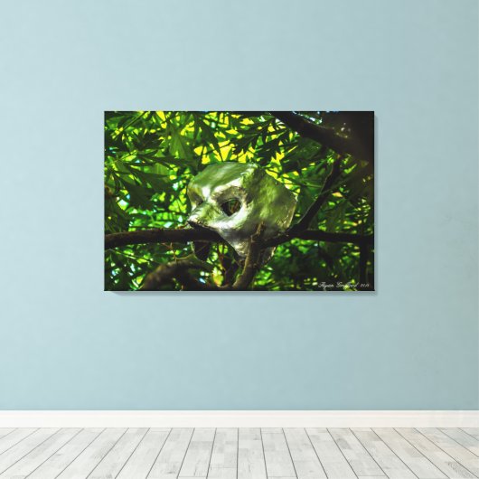 Beeldhouwen/digitale fotografie canvas afdruk (Insitu (Houten vloer))